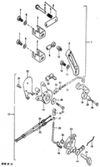 Remote control parts (   )