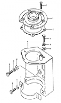 Upper oil seal housing (   )