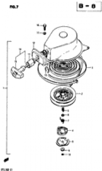 Recoil starter ( )