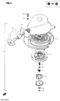 Recoil starter ( )