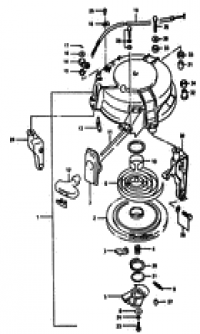 Recoil starter ( )