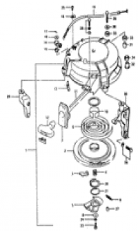 Recoil starter ( )