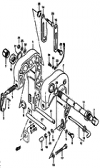 Clamp bracket ( )