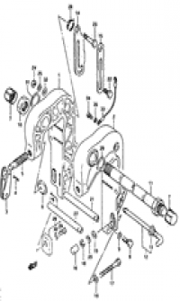 Clamp bracket ( )