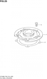 Oil seal housing ( )