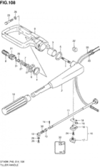 Tiller handle ()