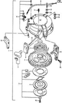 Recoil starter ( )