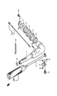 Tiller handle ()