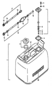 Optional : fuel tank ( :  )