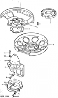 Upper oil seal housing (   )