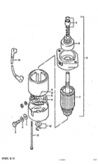 Starting motor ( )