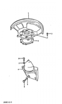 Upper oil seal housing (   )