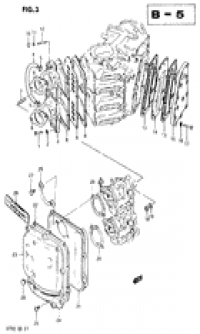 Inlet case / exhaust cover ( case /   )