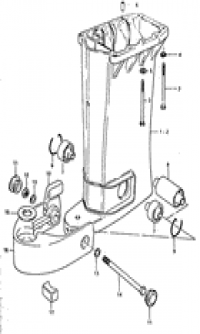 Driveshaft housing (  )