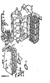 Inlet case/exhaust cover ( case /   )