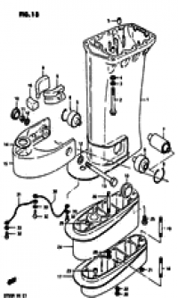 Driveshaft housing (  )