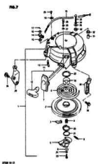 Recoil starter ( )