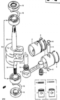 Piston - crankshaft ( - )