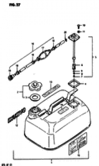 Fuel tank ( )