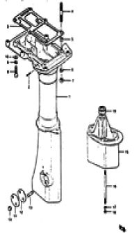 Driveshaft housing (  )