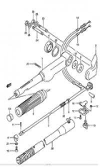 Tiller handle ()