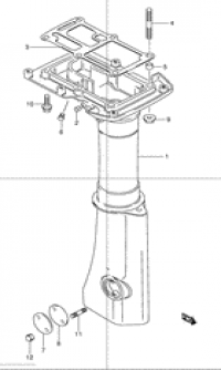 Driveshaft housing (  )