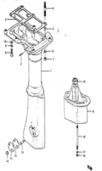 Driveshaft housing (  )