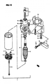 Starting motor ( )