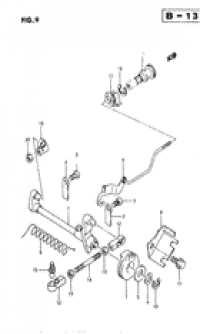 Throttle shaft ( )