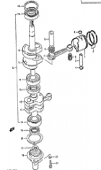 Dt8 crankshaft (Dt8 )