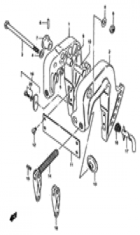 Clamp bracket ( )