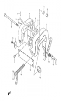 Clamp bracket ( )