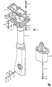 Driveshaft housing (  )