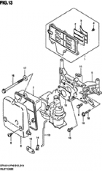 Inlet case ( case)