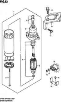 Starting motor ( )