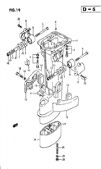 Driveshaft housing (  )