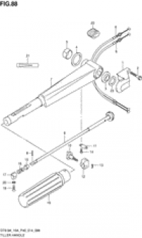 Tiller handle ()