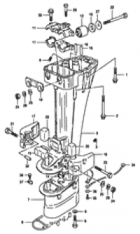 Driveshaft housing (  )