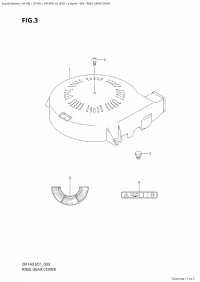 003 - Ring Gear Cover (003 -   )