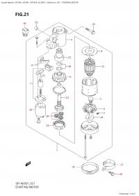 021 - Starting Motor (021 -  )