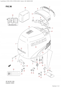 036 - Engine Cover (036 -   ())