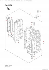 113A - Cylinder Block (113A -  )