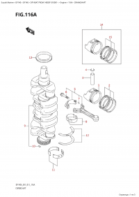 116A - Crankshaft (116A - )