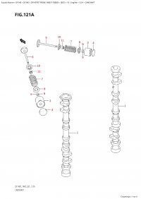 121A - Camshaft (121A -  )