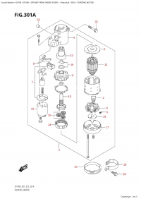 301A - Starting Motor (301A -  )