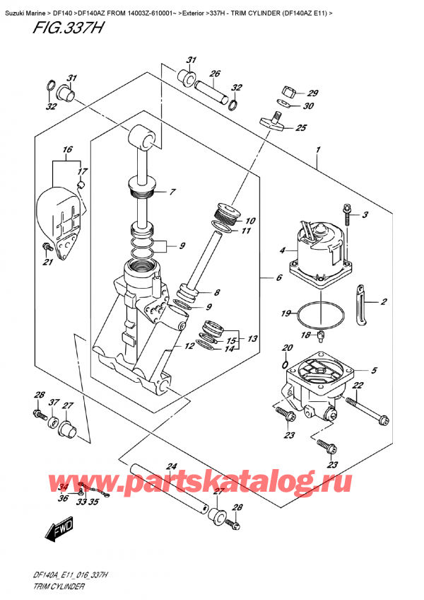  ,   , Suzuki DF140A ZL / ZX FROM 14003Z-610001~ (E11),   (Df140Az E11)