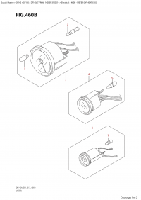 460B - Meter (Df140At E40) (460B -  (Df140At E40))