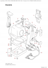 541A - Opt:remote  Control Assy Dual (1) (541A - :     Dual (1))