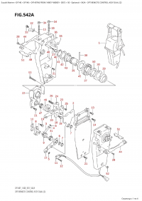 542A - Opt:remote  Control Assy Dual (2) (542A - :     Dual (2))