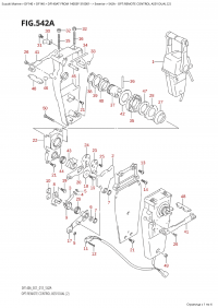 542A - Opt:remote Control Assy Dual (2) (542A - :     Dual (2))